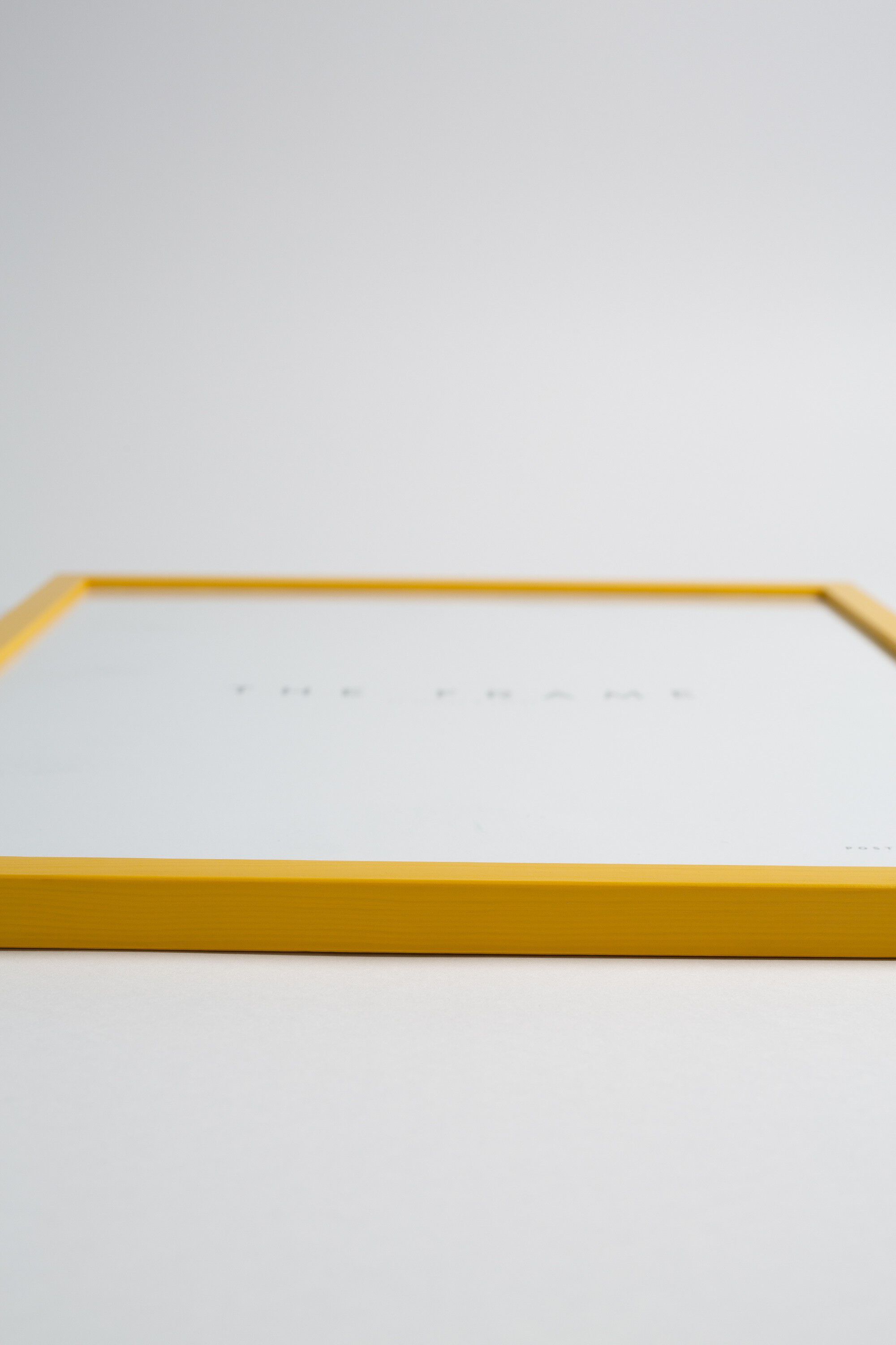 Poster&Frame - Yellow wood 50x70cm