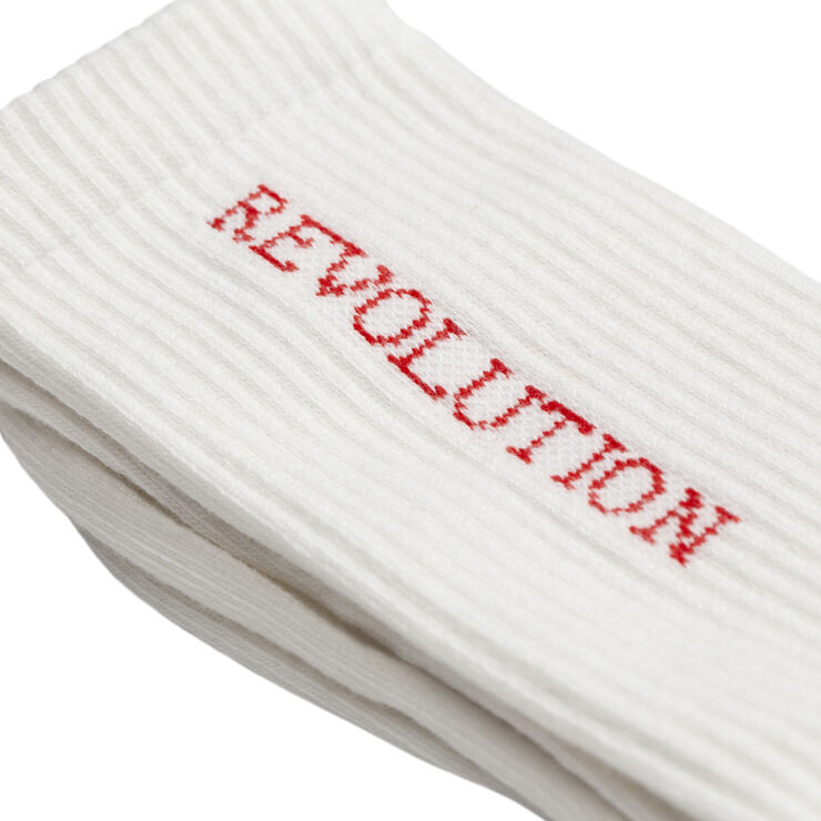 Jaquard Crew Sock in organic cotton