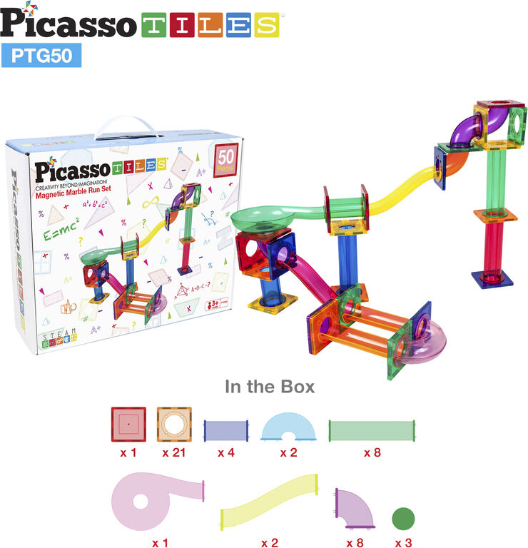 Picasso Tiles 50pc Marble