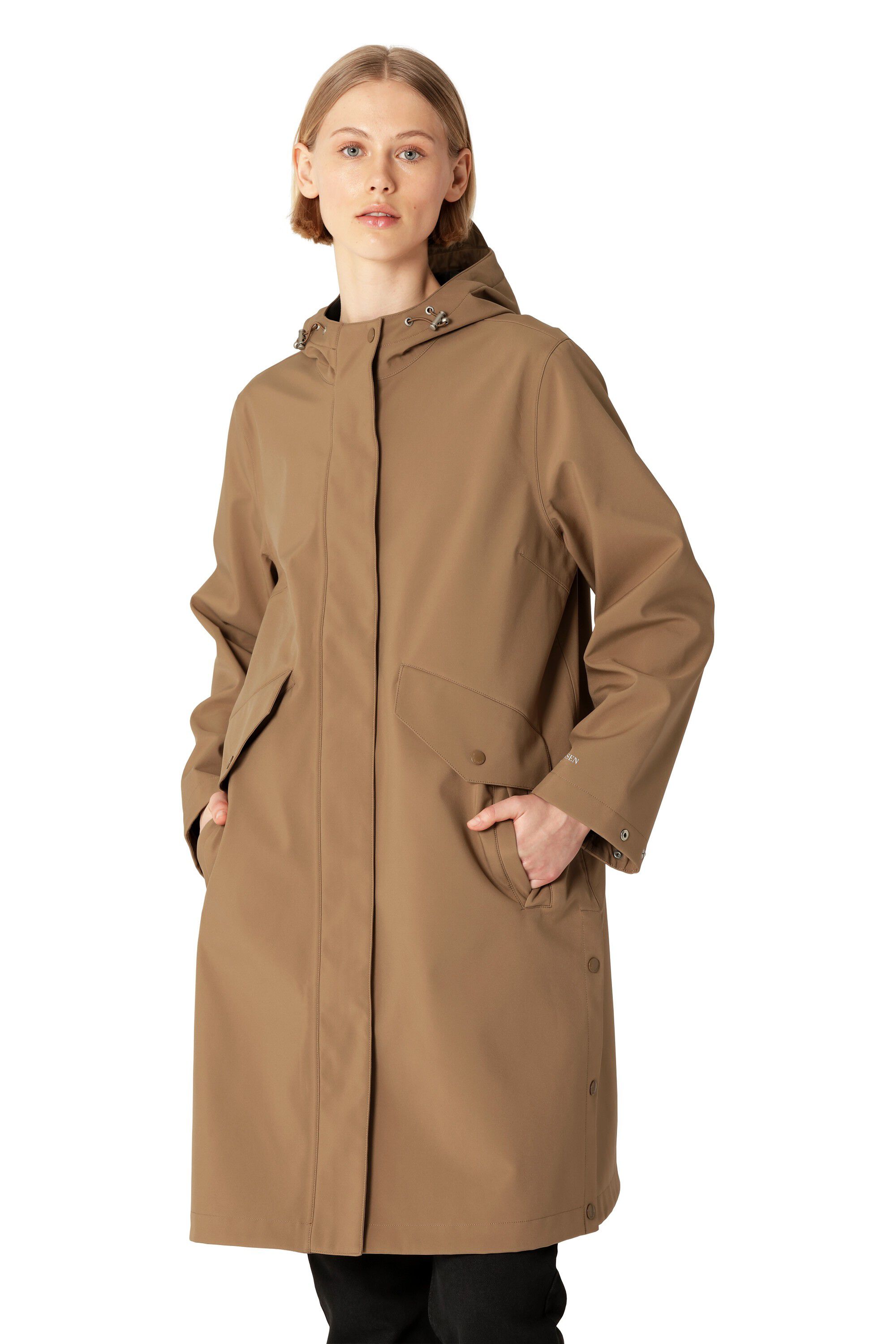 Long Softshell Raincoat