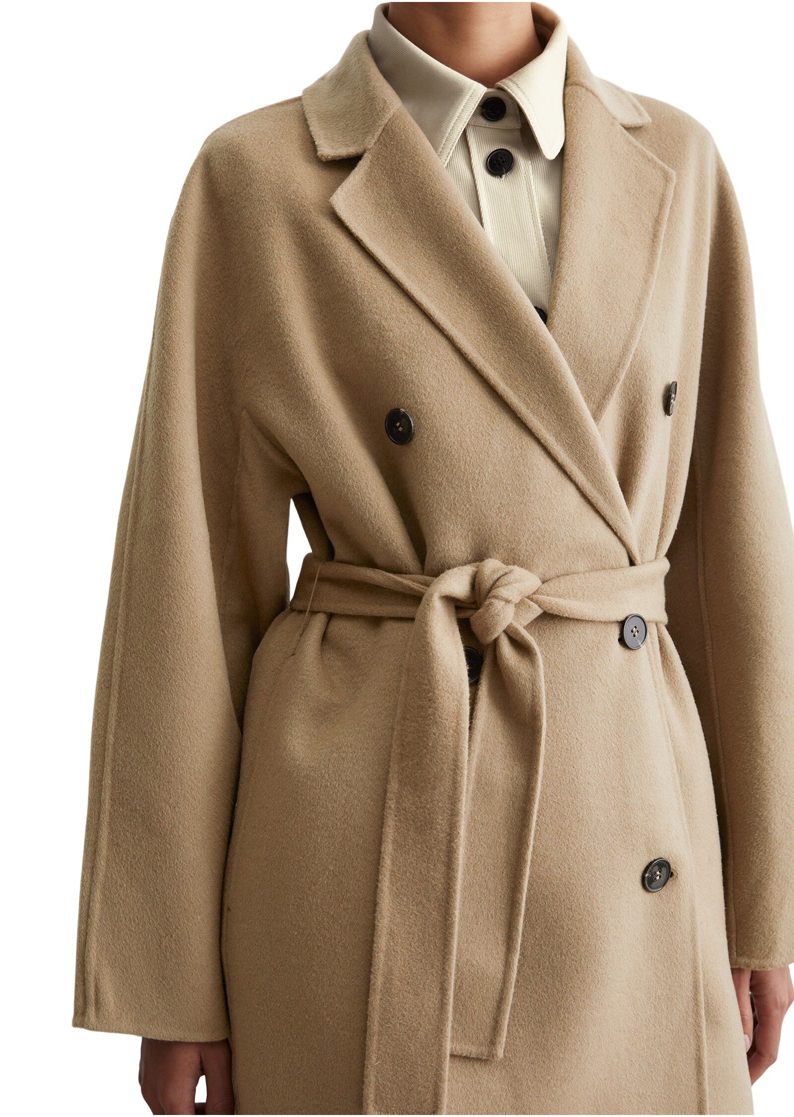 Wool coat, real doubleface workmans