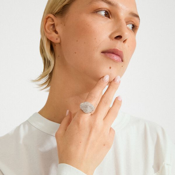 LAEL ring sølvbelagt