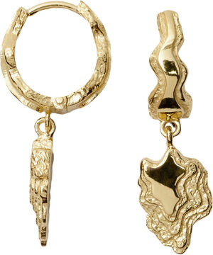 Large Blurry Layers Earrings