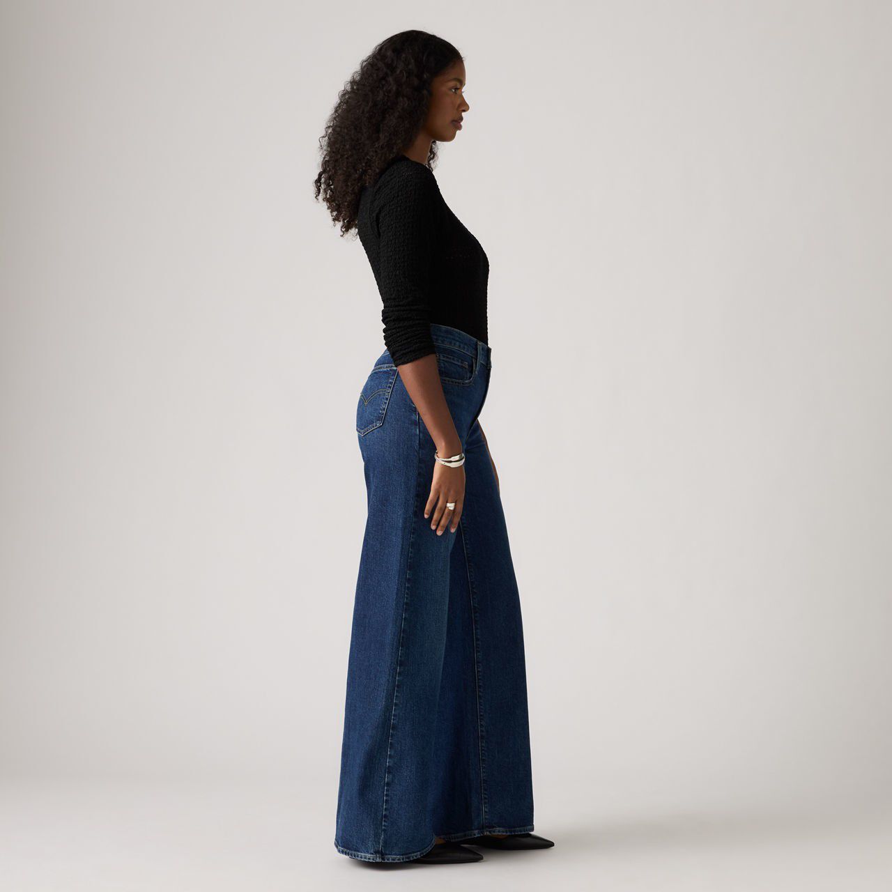 728 High Rise Wide Leg Jeans