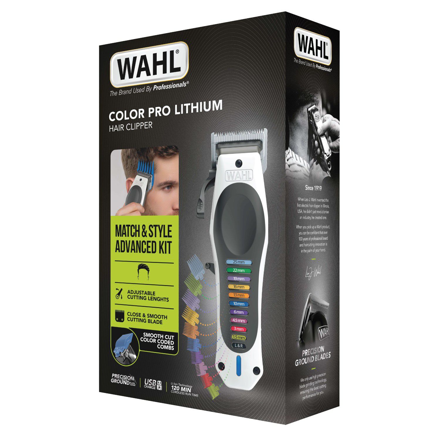 WAHL H&aring;rklipper Color Pro Lithium