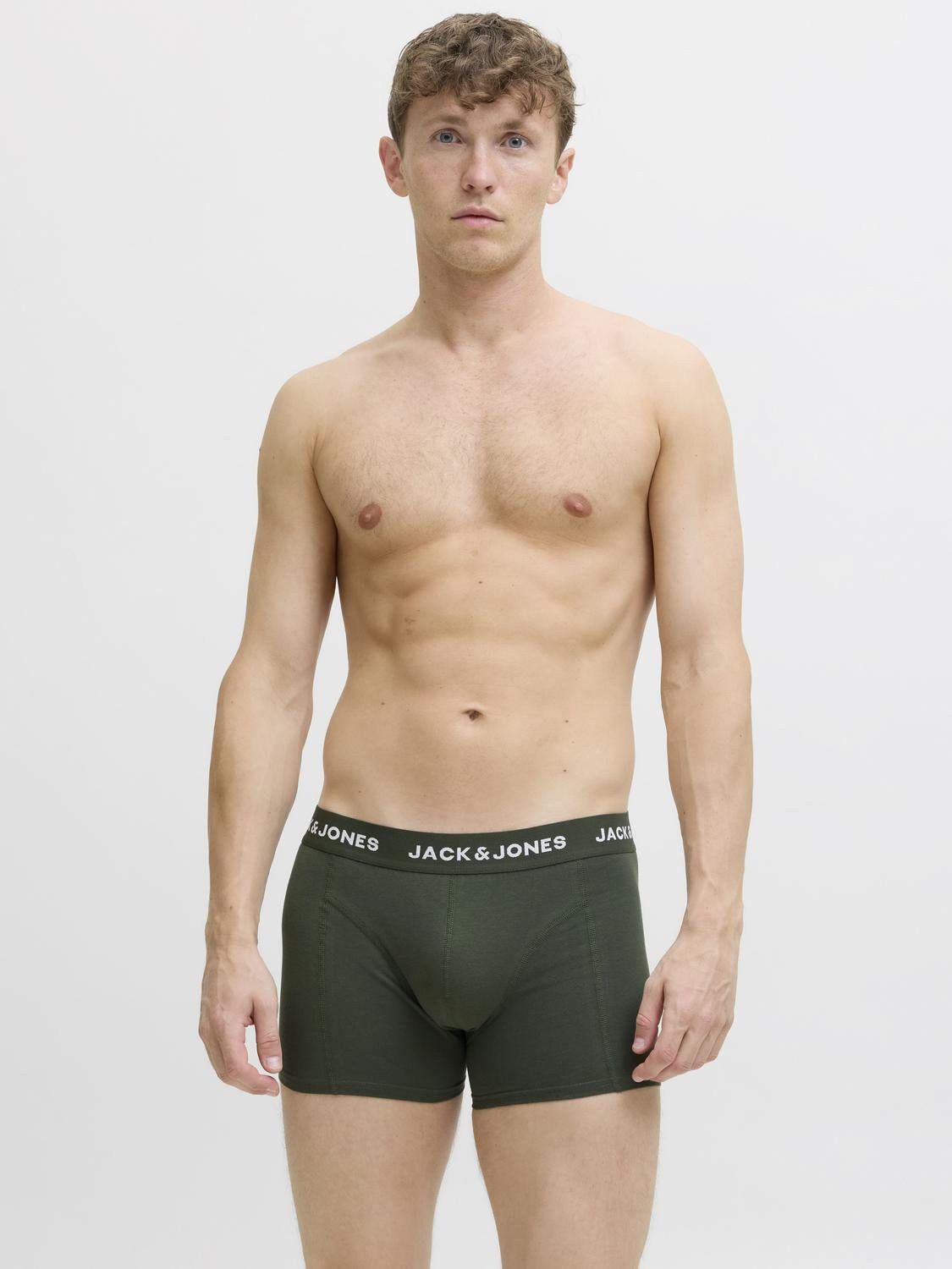 JACJJ SOLID TRUNKS 5 PACK