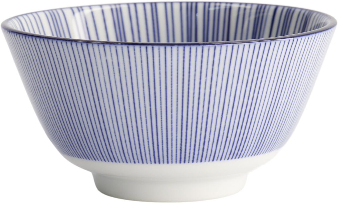 Nippon Blue Rice Bowl 12x6. 4cm Lines