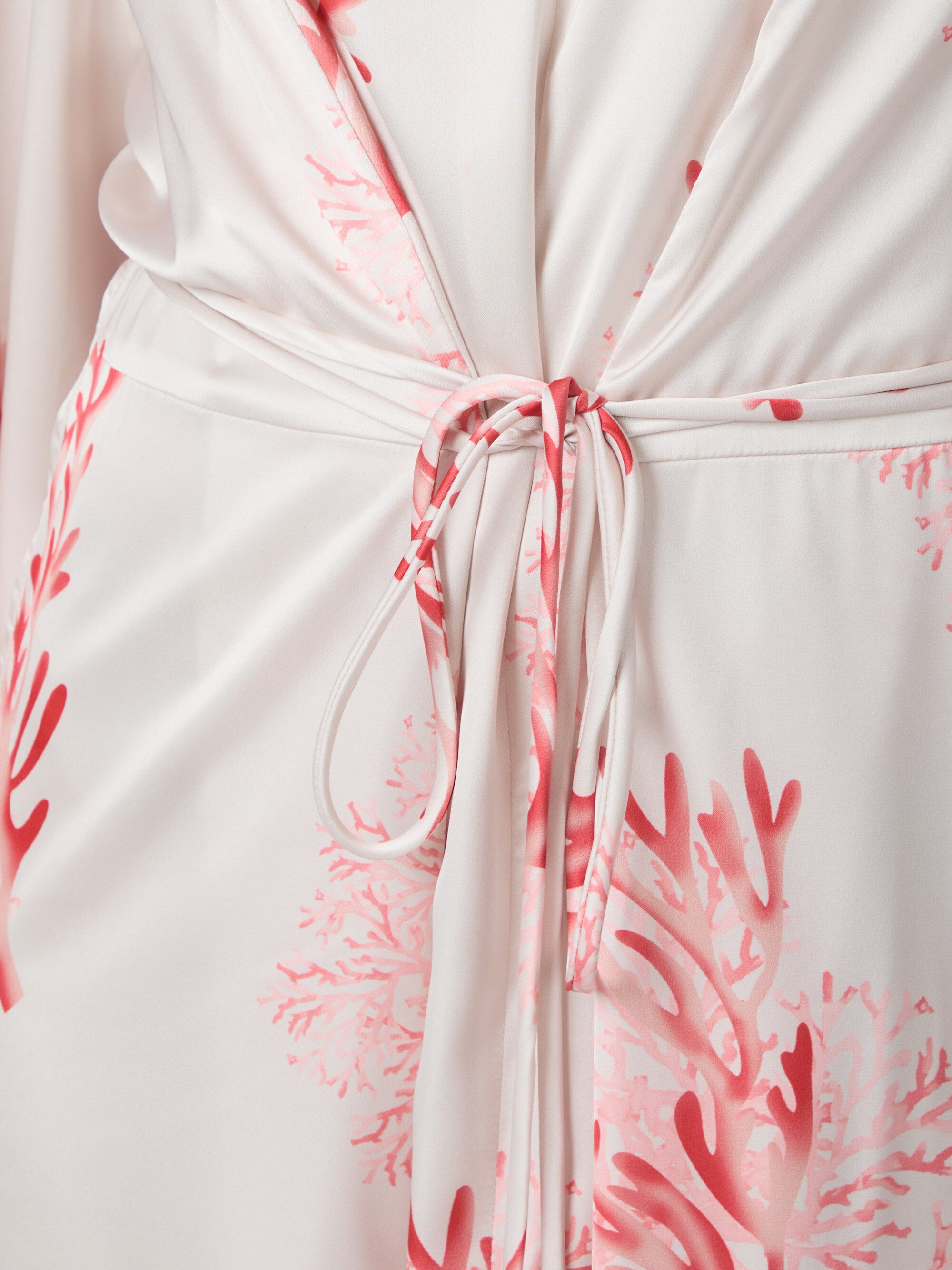 Shane Coral Wrap Dress