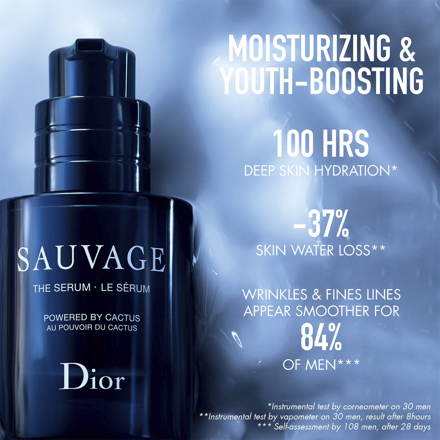 Sauvage The Serum Face Serum Powered by Cactus