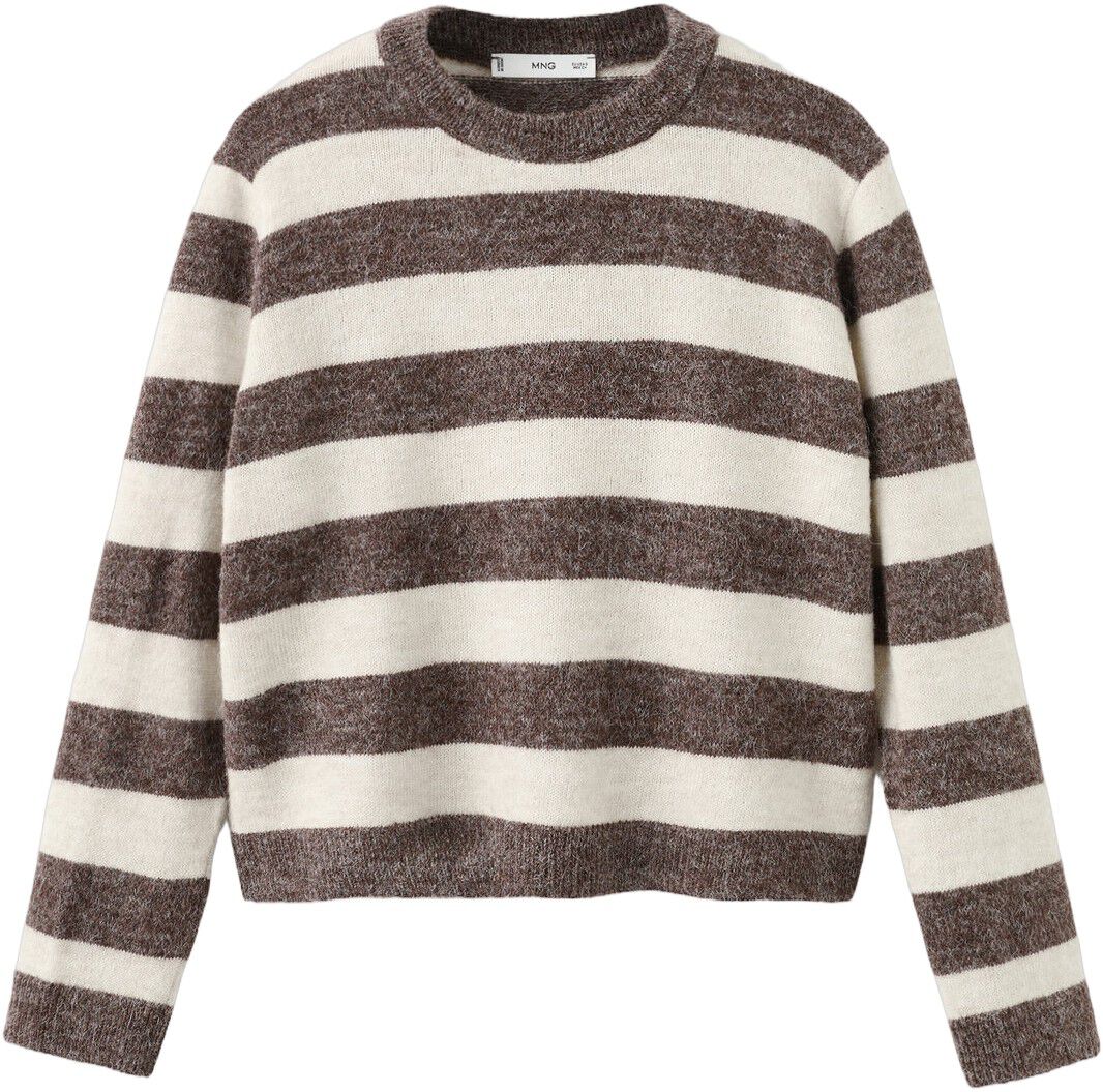 Knit striped sweater