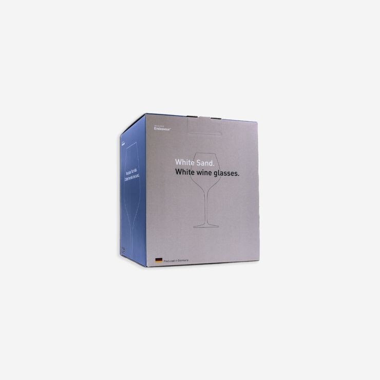 White 46 cl. Sand vinglas 4 pk.