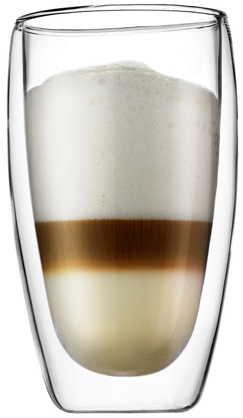 2 st glas, dubbla v&auml;ggar, stora, 0. 45 l, 15 oz