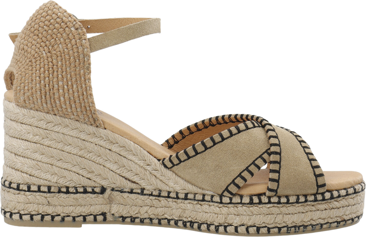 CASRITA Cross Sandal Suede