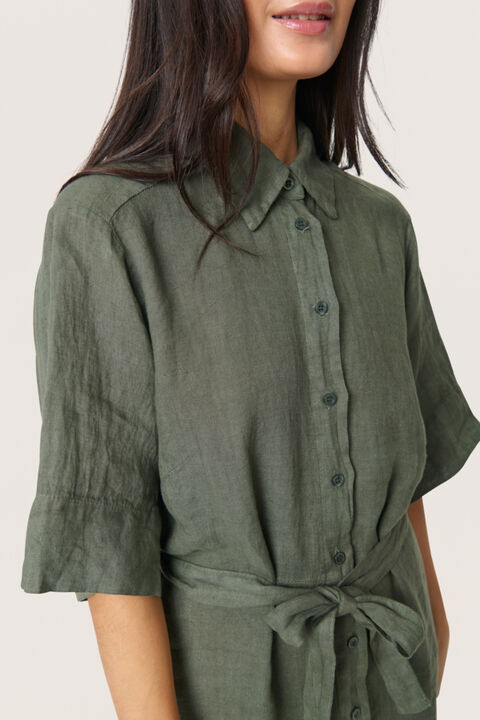 SLAuran Shirt Dress SS - 100% Linen