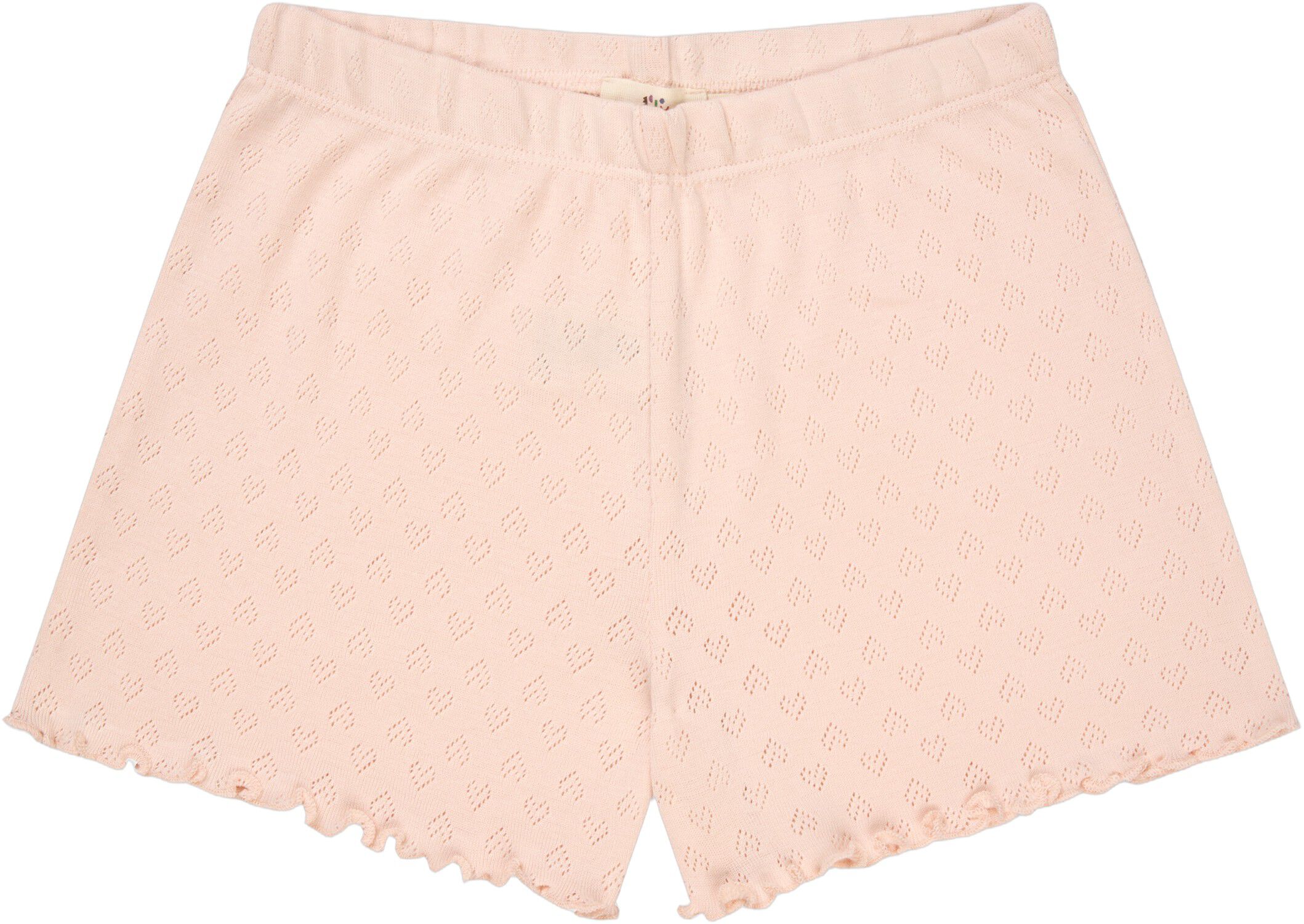 POINTELLE HEART SHORTS