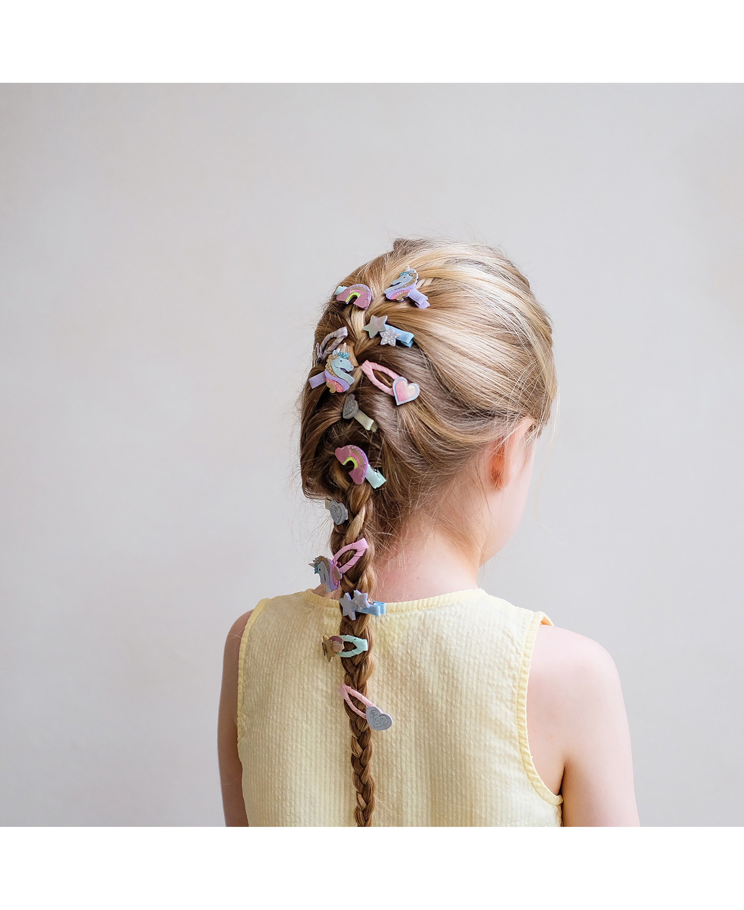 Mimi & Lula - 8 h&aring;rclips - Mini Dreamy My Little Unicorn