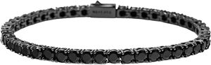 Black Tennis Bracelet