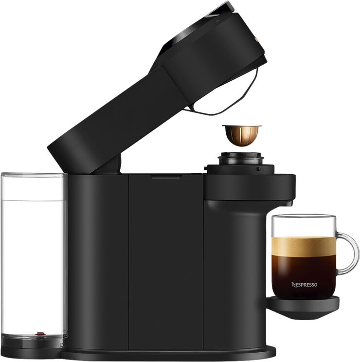 Nespresso Vertuo Next kaffemaskine fra De'Longhi®, Matt Blac