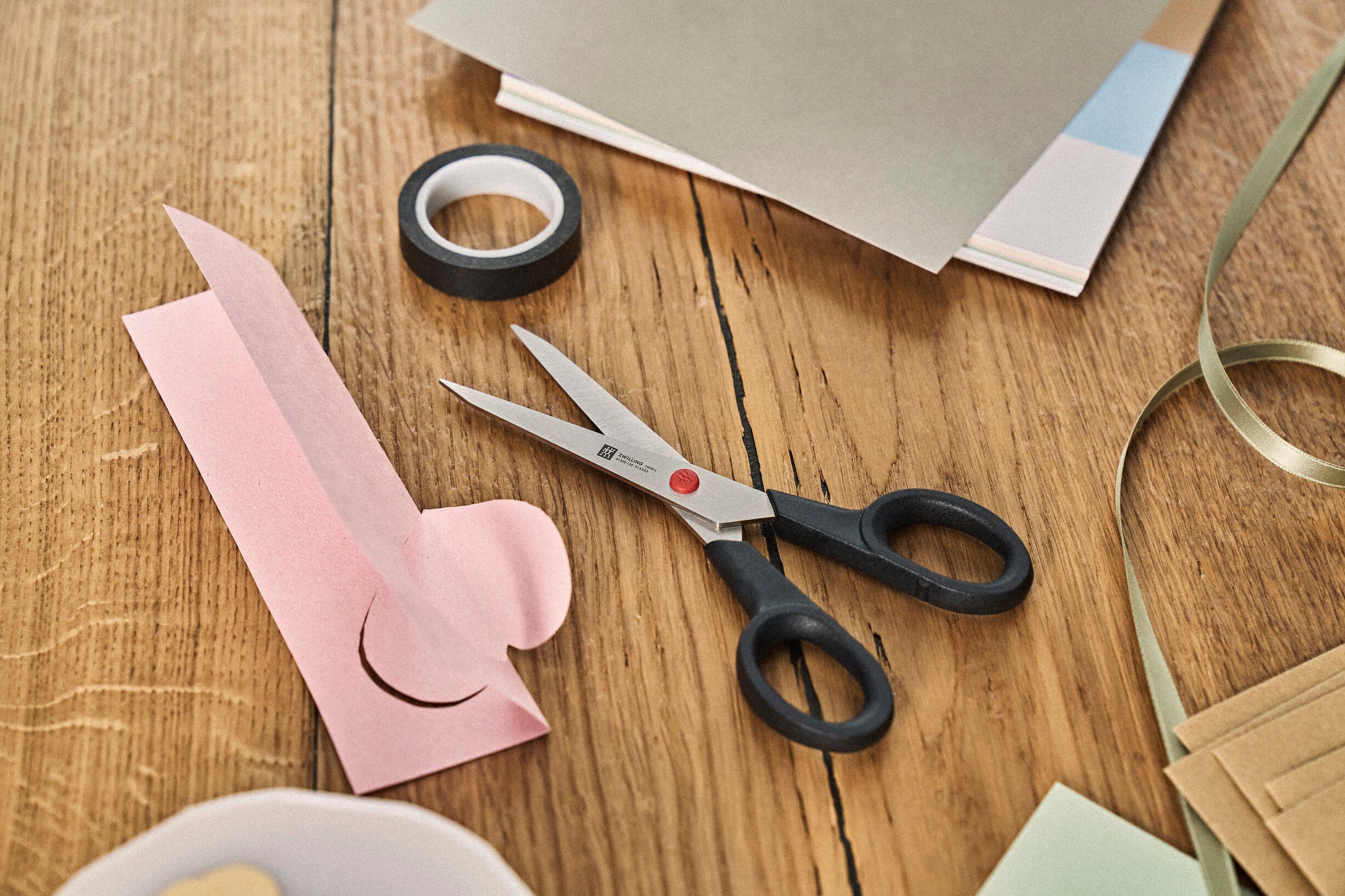 TWIN L 14 cm, Hush&aring;llssax, Svart