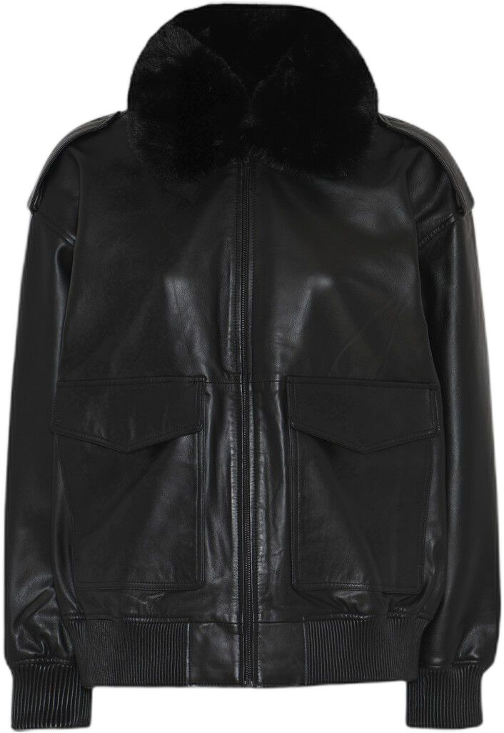 LeatherBBpilot jacket