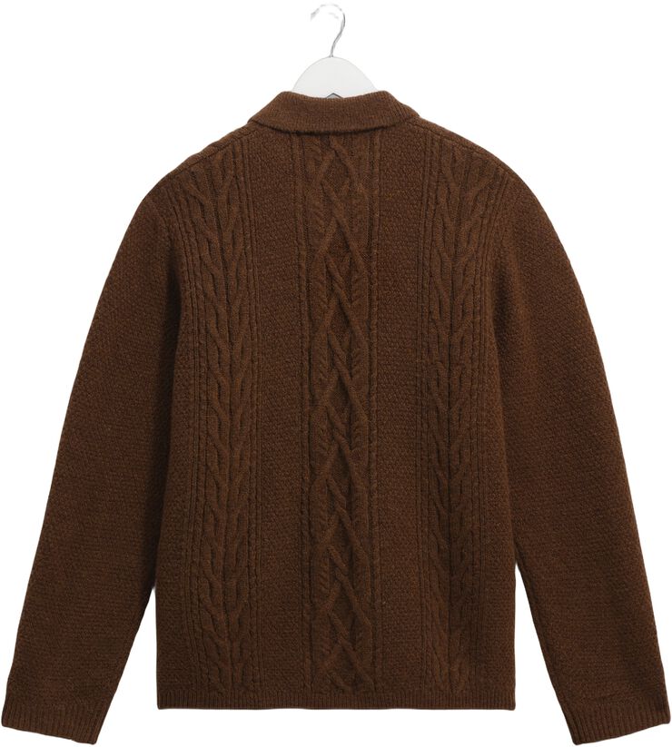 FRIAR ZIP KNIT JACKET