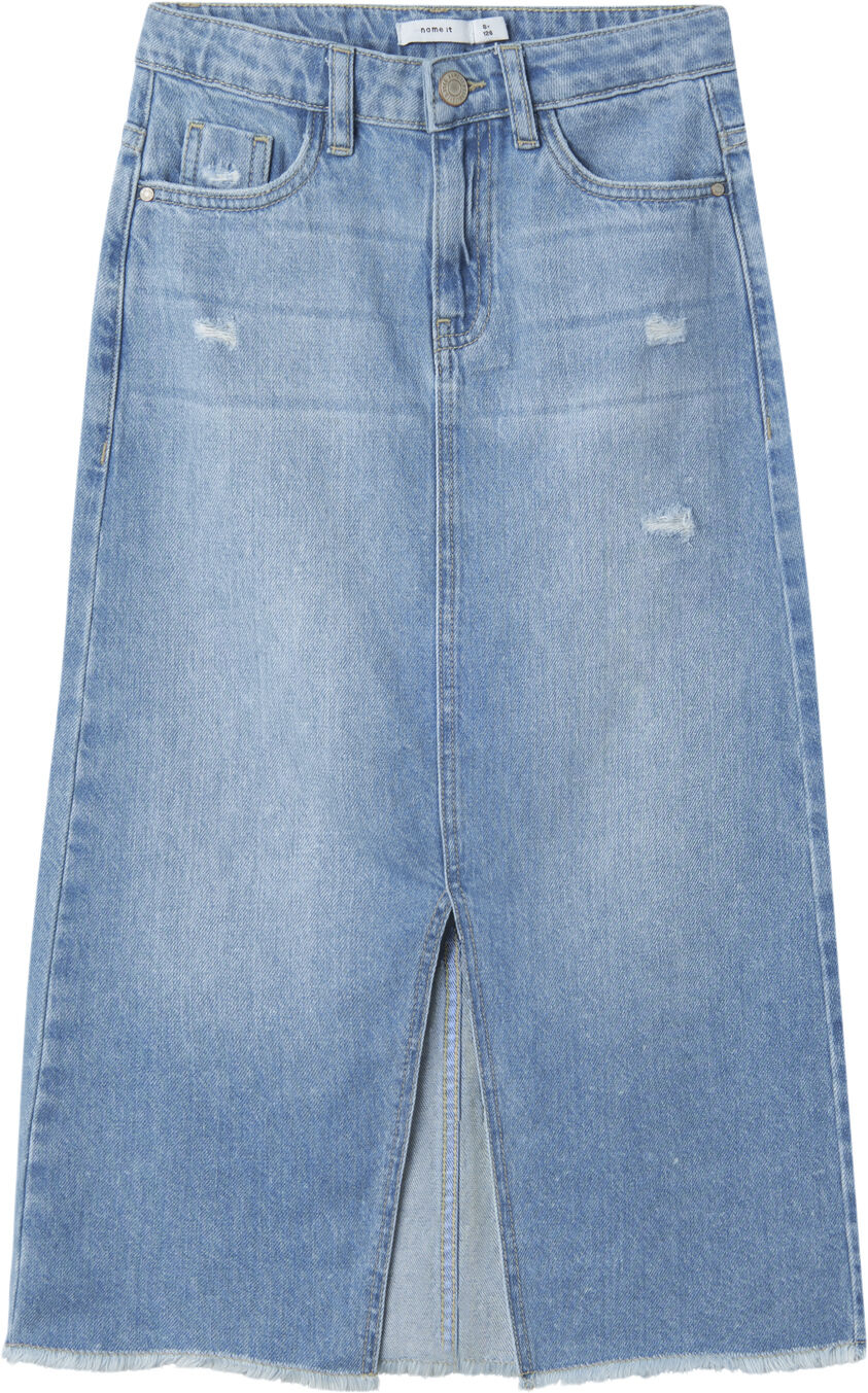 NKFKAT DNM LONG SKIRT 3724-BE NOOS