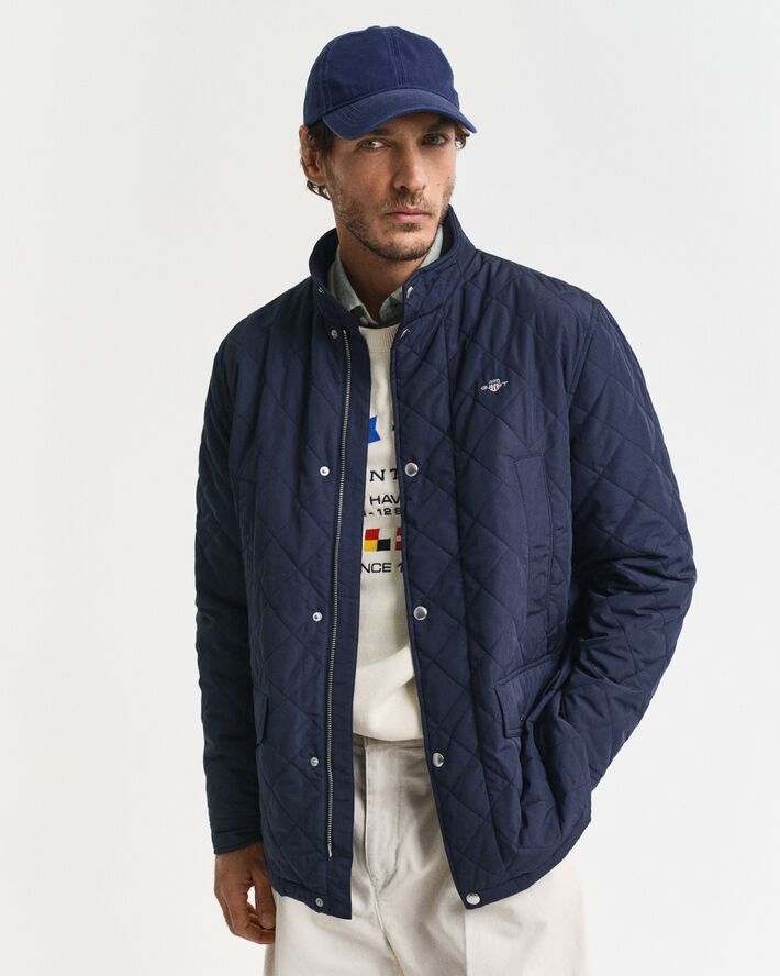 QUILTED WINDCHEATER MID JACKET