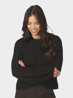 Gio Fluffy Knit Cardigan