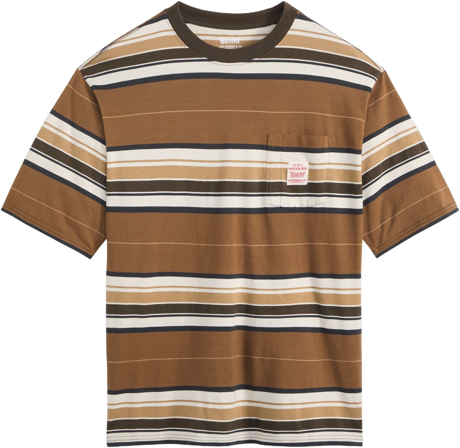 SS WORKWEAR TEE DARLIN STRIPE