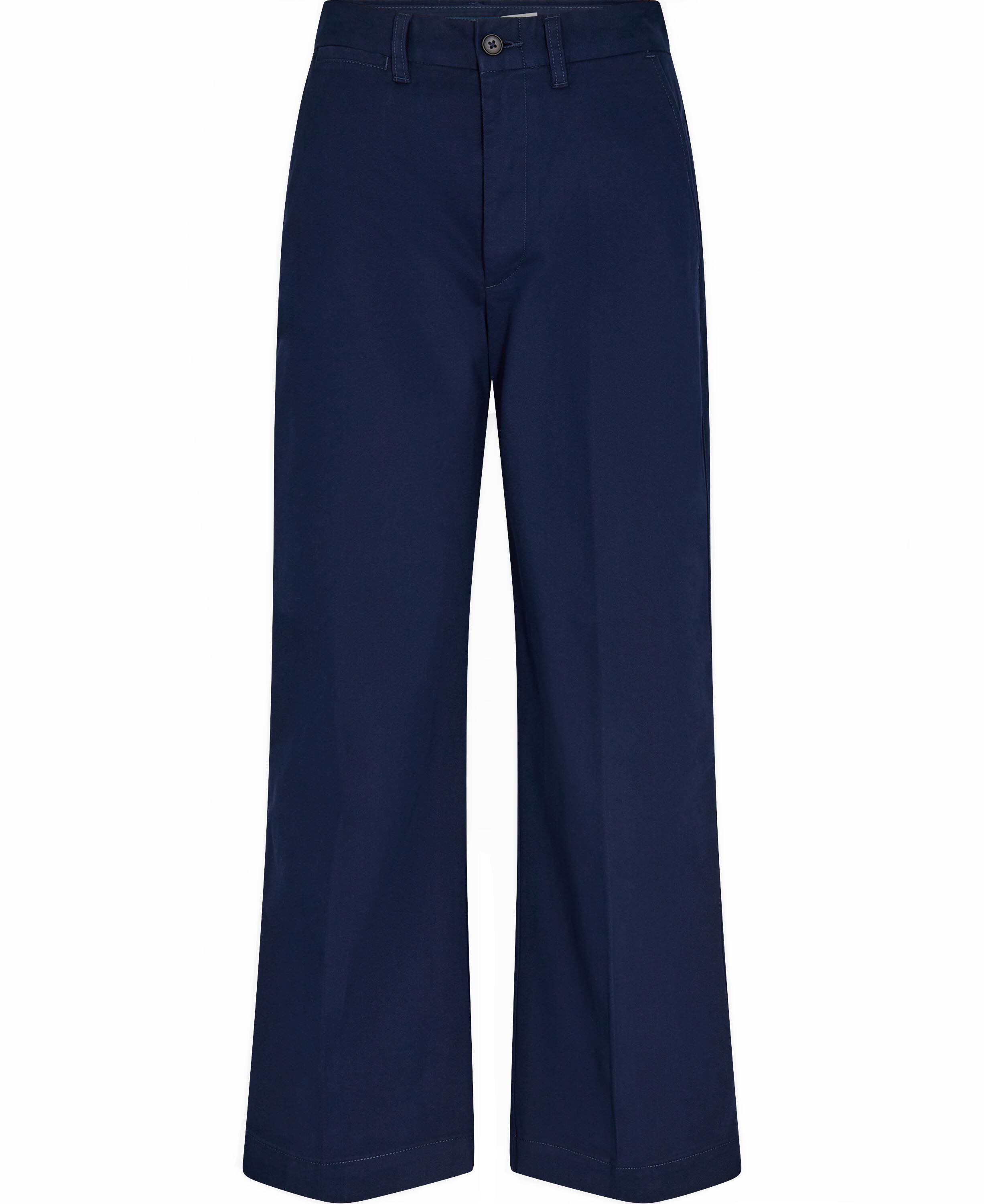 Chino Wide-Leg Pant