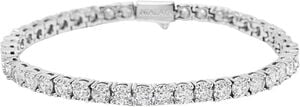 Women's Tennis Bracelet in Silver