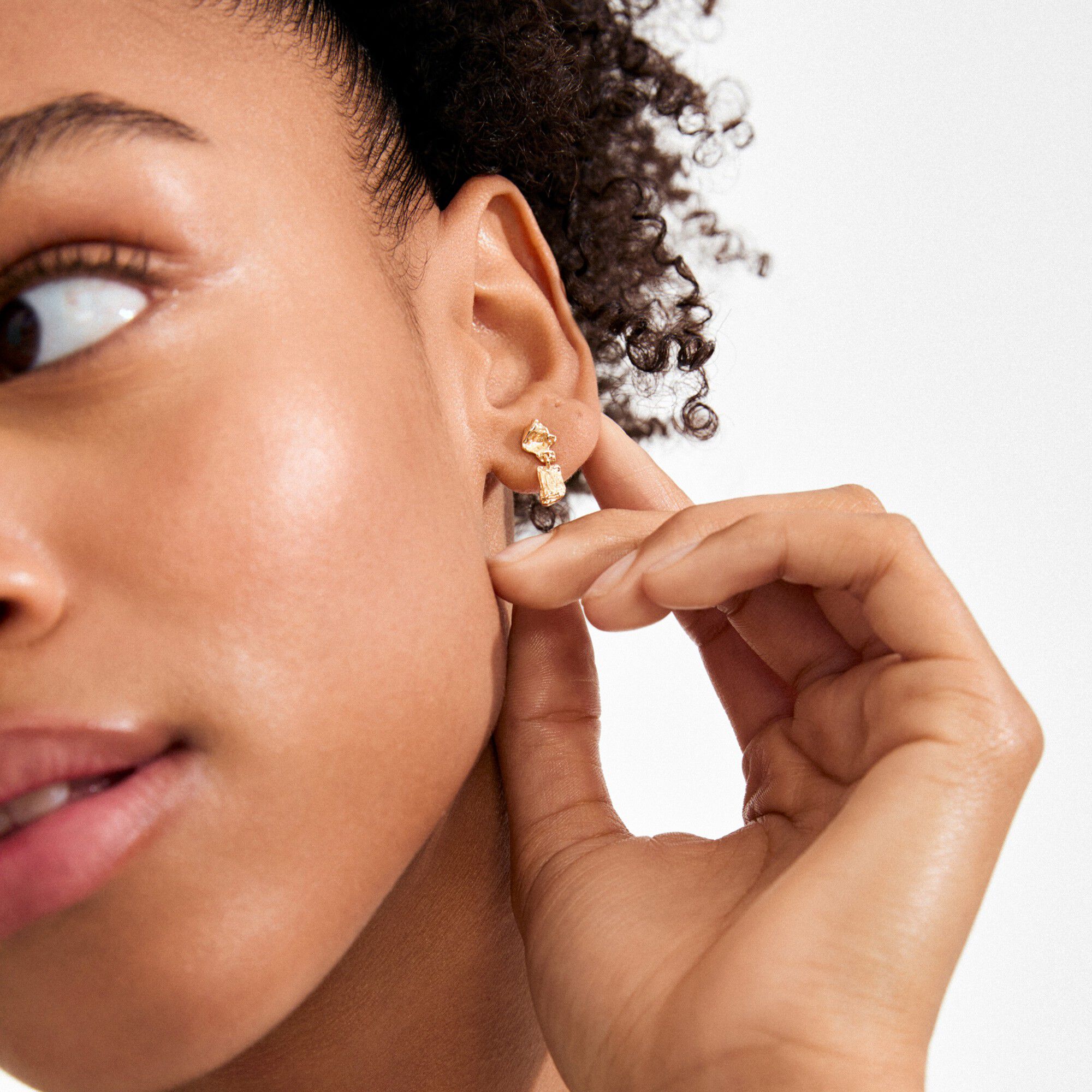 AMI &oslash;reringe guldbelagt