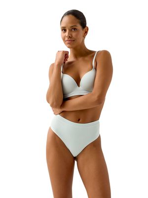 Brief Thong high Seamless rib
