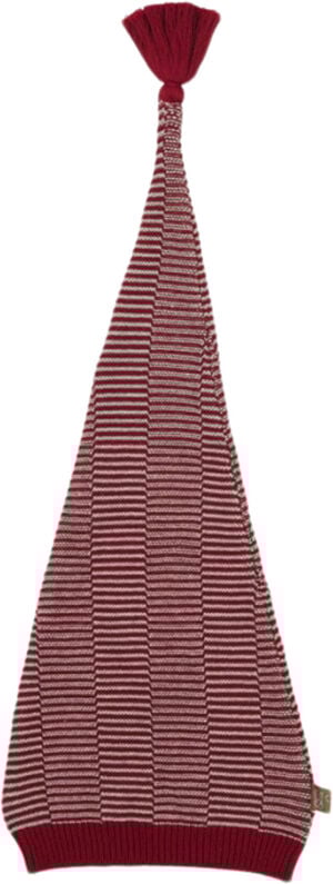 Rudolf Strikket Nissehue - Str. 1-3 år