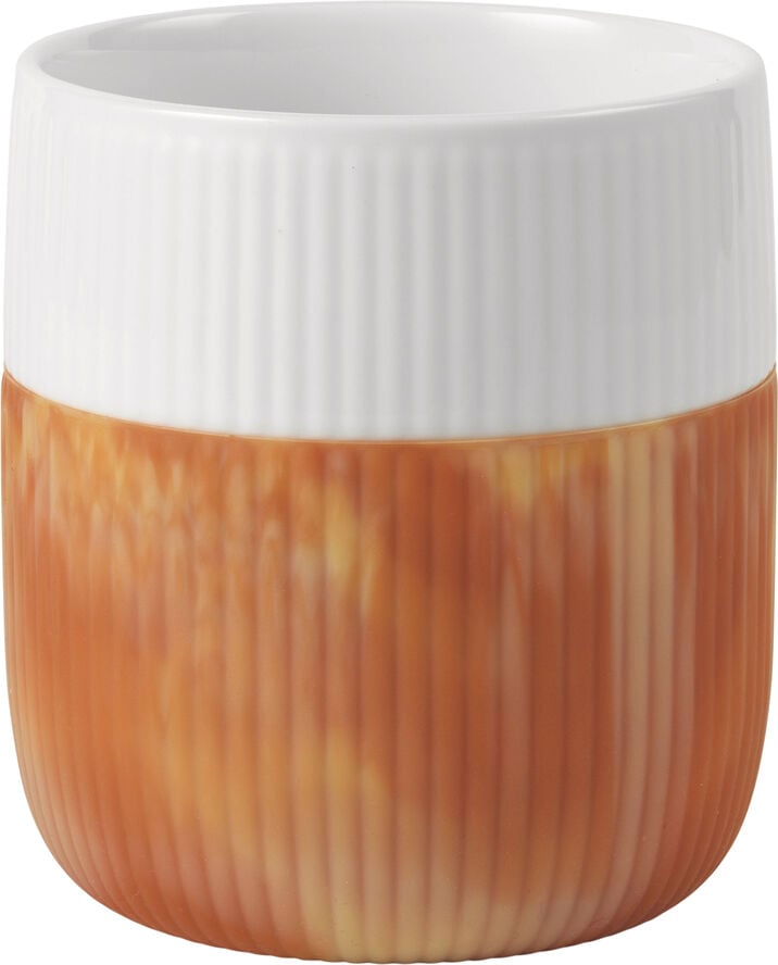 Riflet Contrast Marble Krus - warm ochre