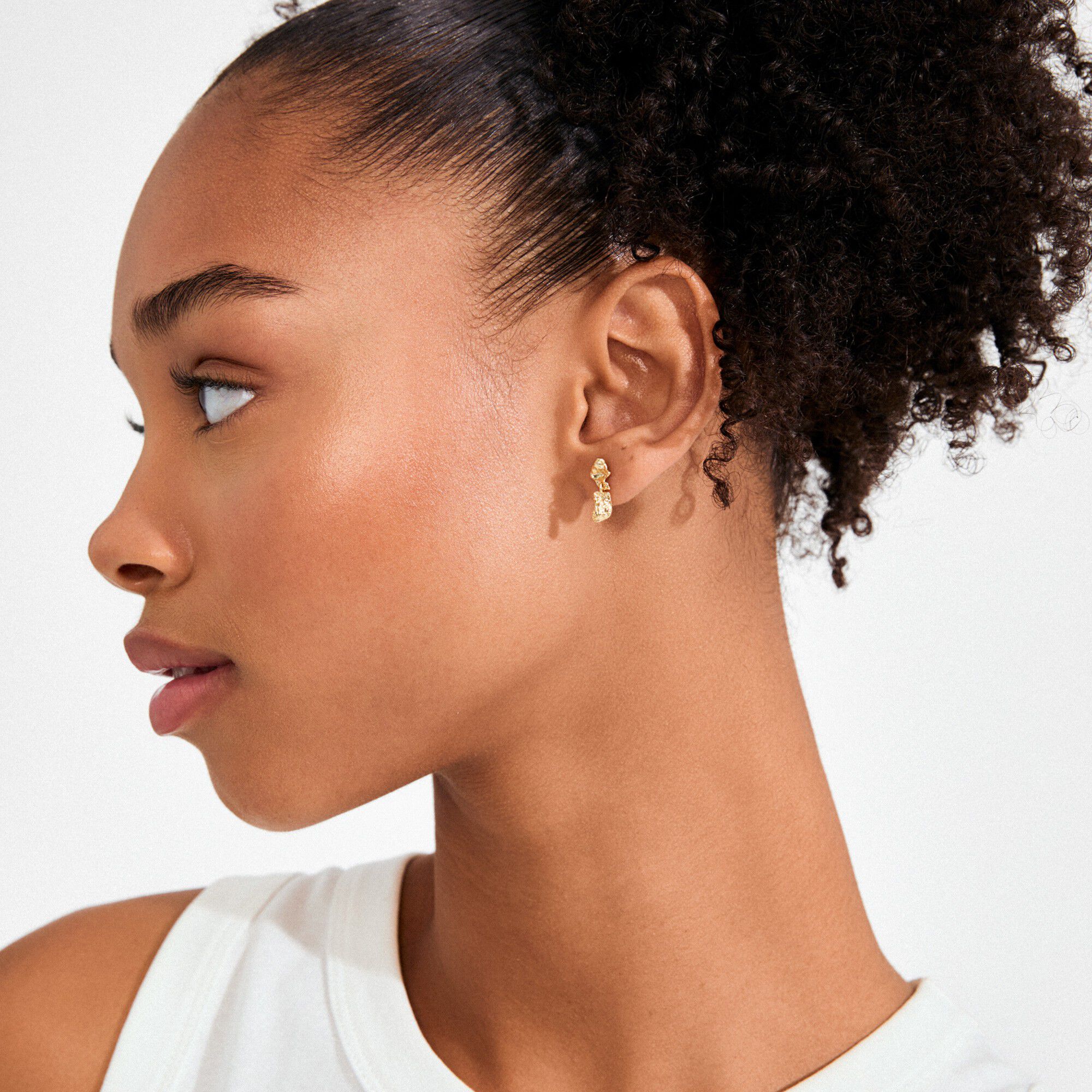 AMI &oslash;reringe guldbelagt