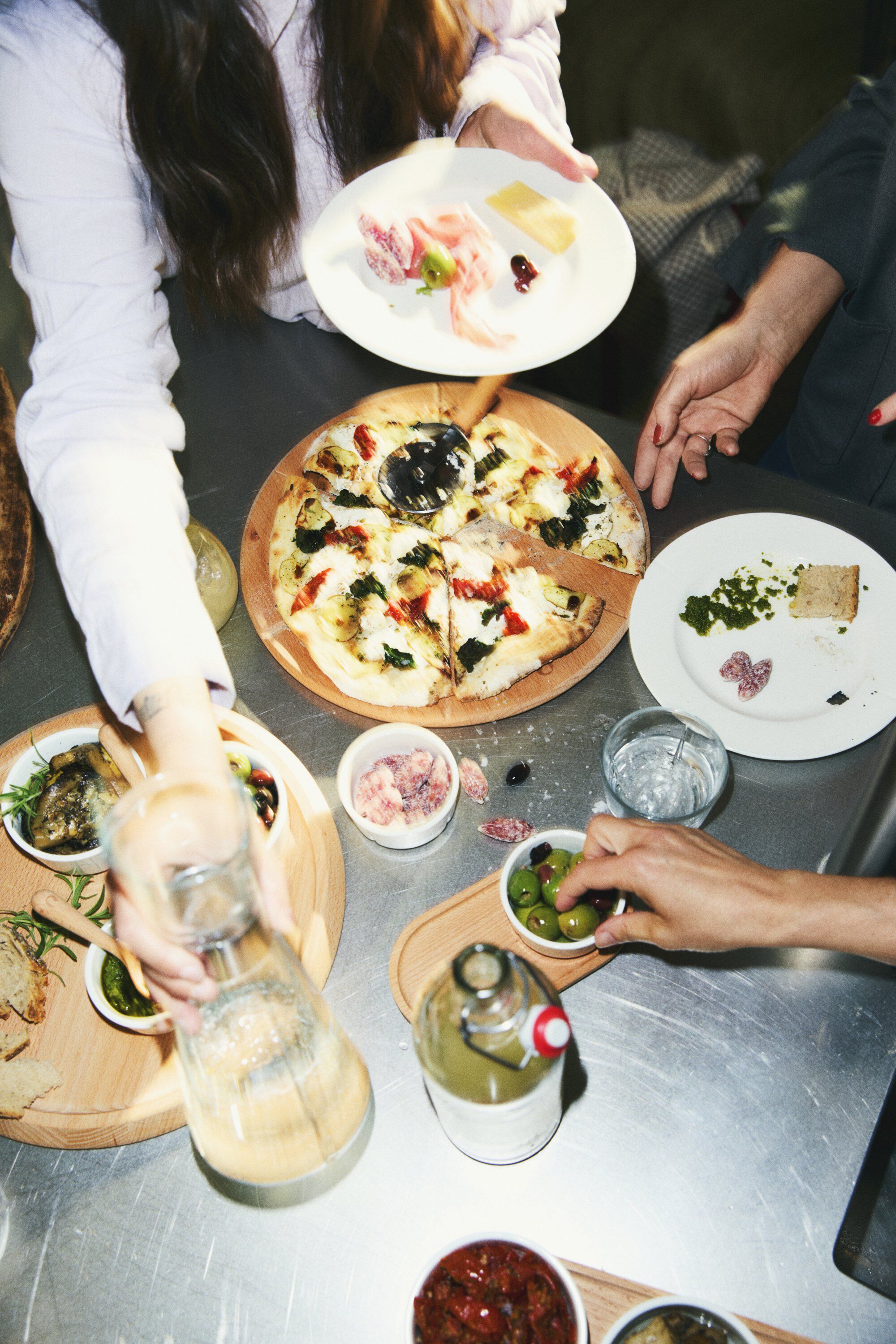 GC Pizza board &Oslash;35 og sk&aelig;rer b&oslash;g