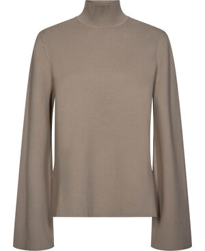 Milano Knit Mock Neck Top