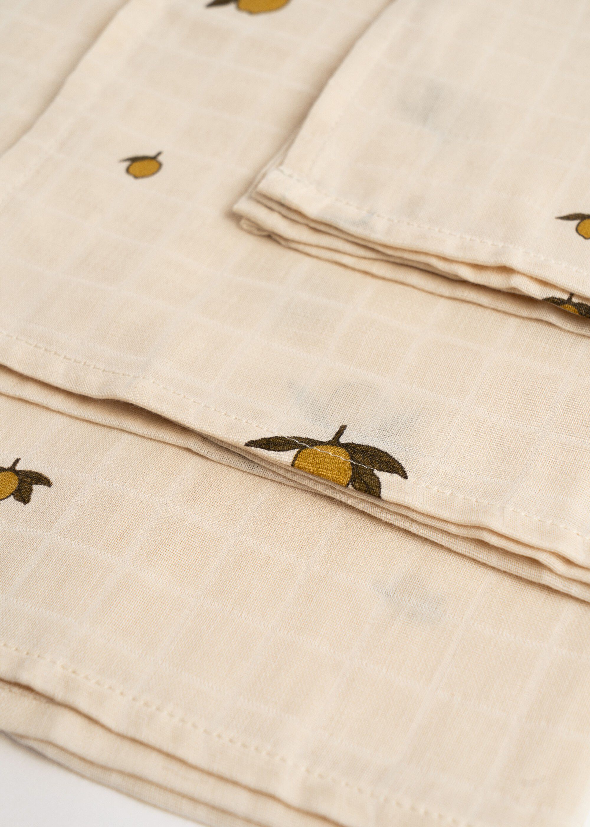 3 PACK MUSLIN CLOTH GOTS
