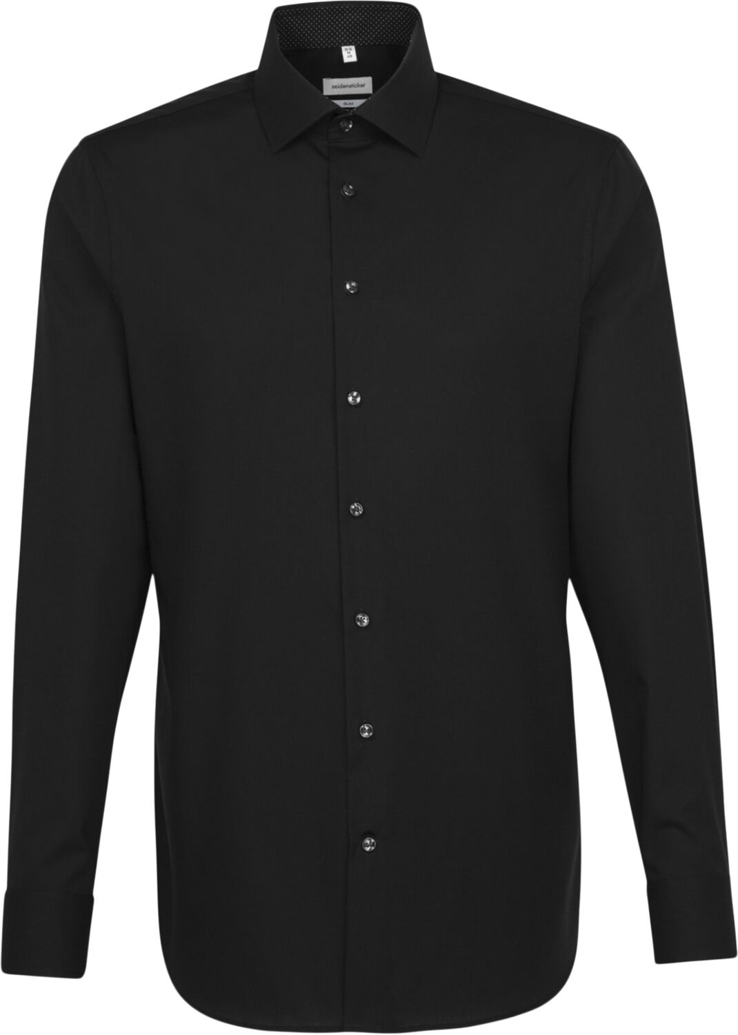 Business Shirt Slim Long sleeve Kent-Collar Uni