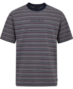 Cameron Stripe SS Knit Parisian Nig