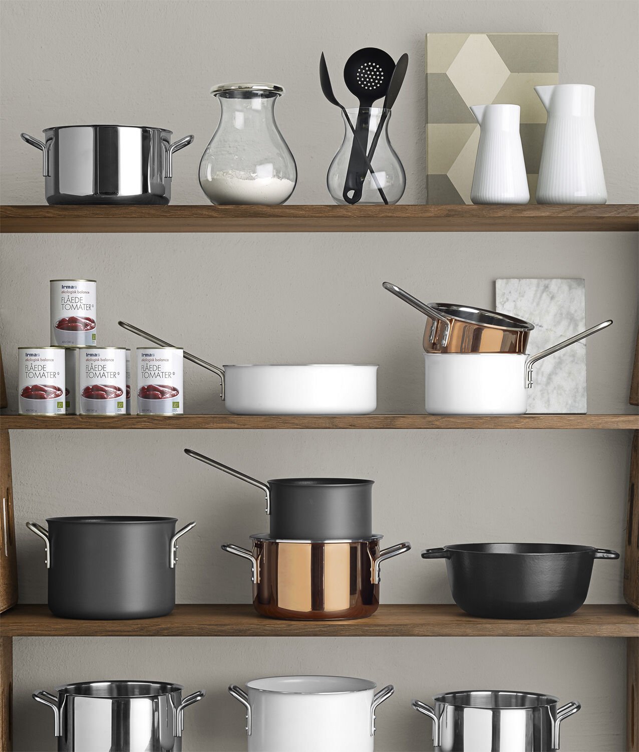 White Line Gryde 7 l 24 cm keramisk Slip-Let&reg; bel&aelig;gning