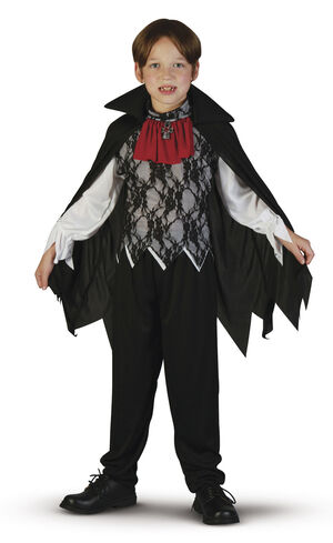 RIO VAMPYR DRAGT 120 CM SHIRT mKRAVE-KAPPE-BUKS