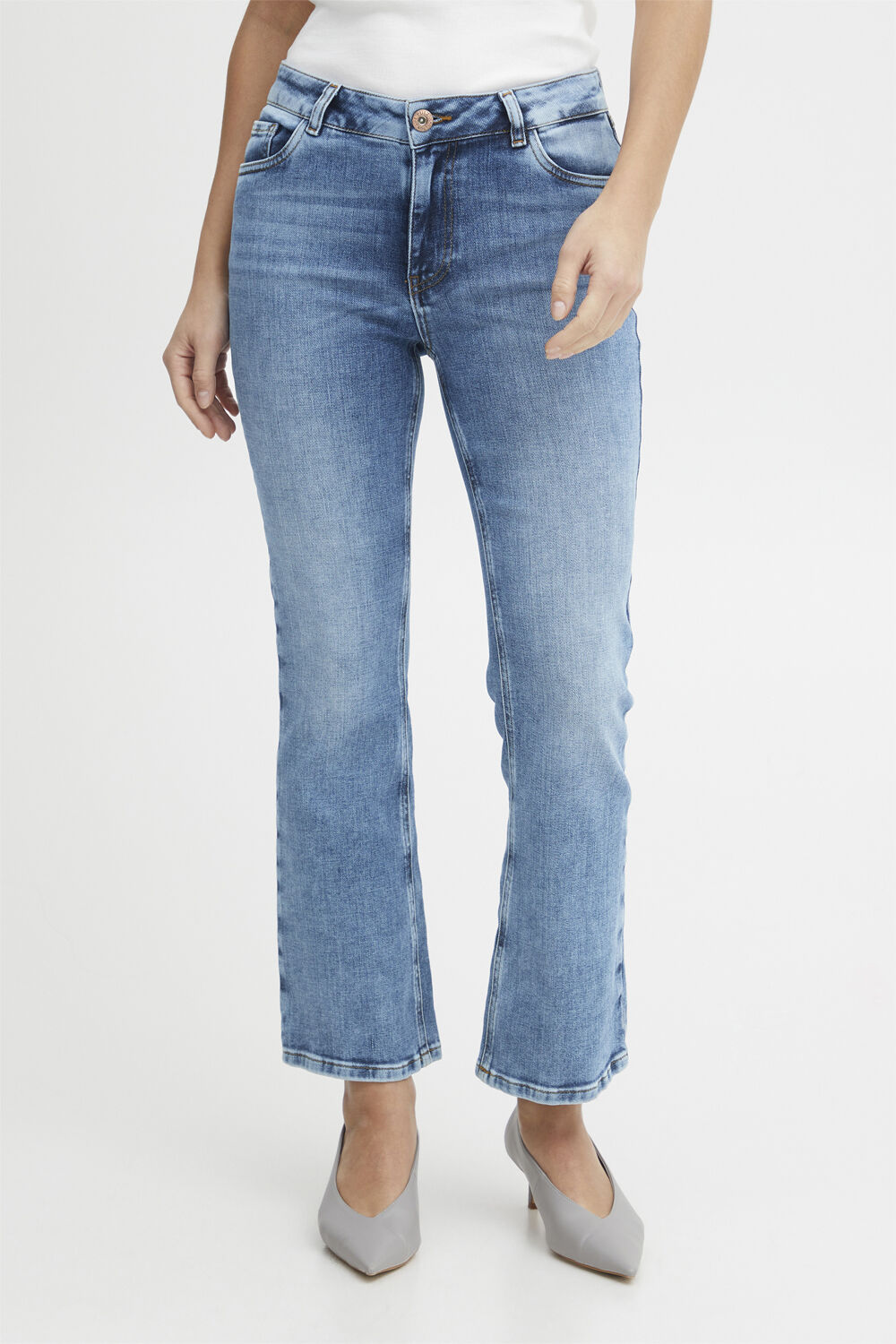 PZRIA HW Jeans Kick Flared