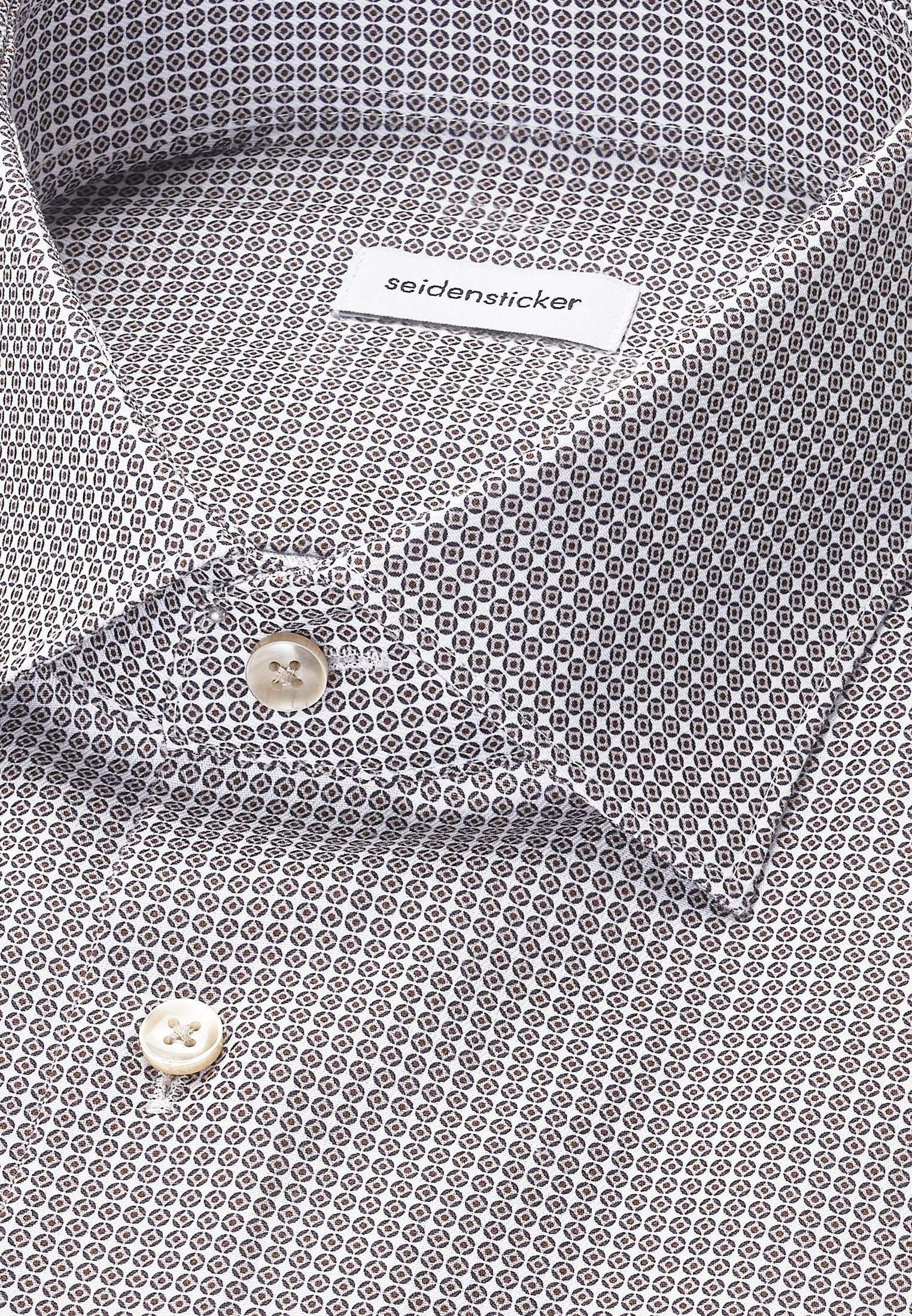 Business shirt Regular 1/1 Kent-Collar Print