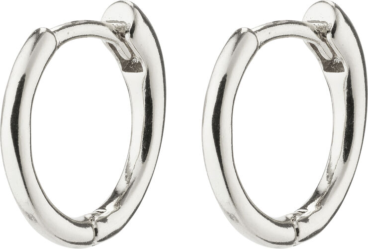 EANNA small hoops silver-plated