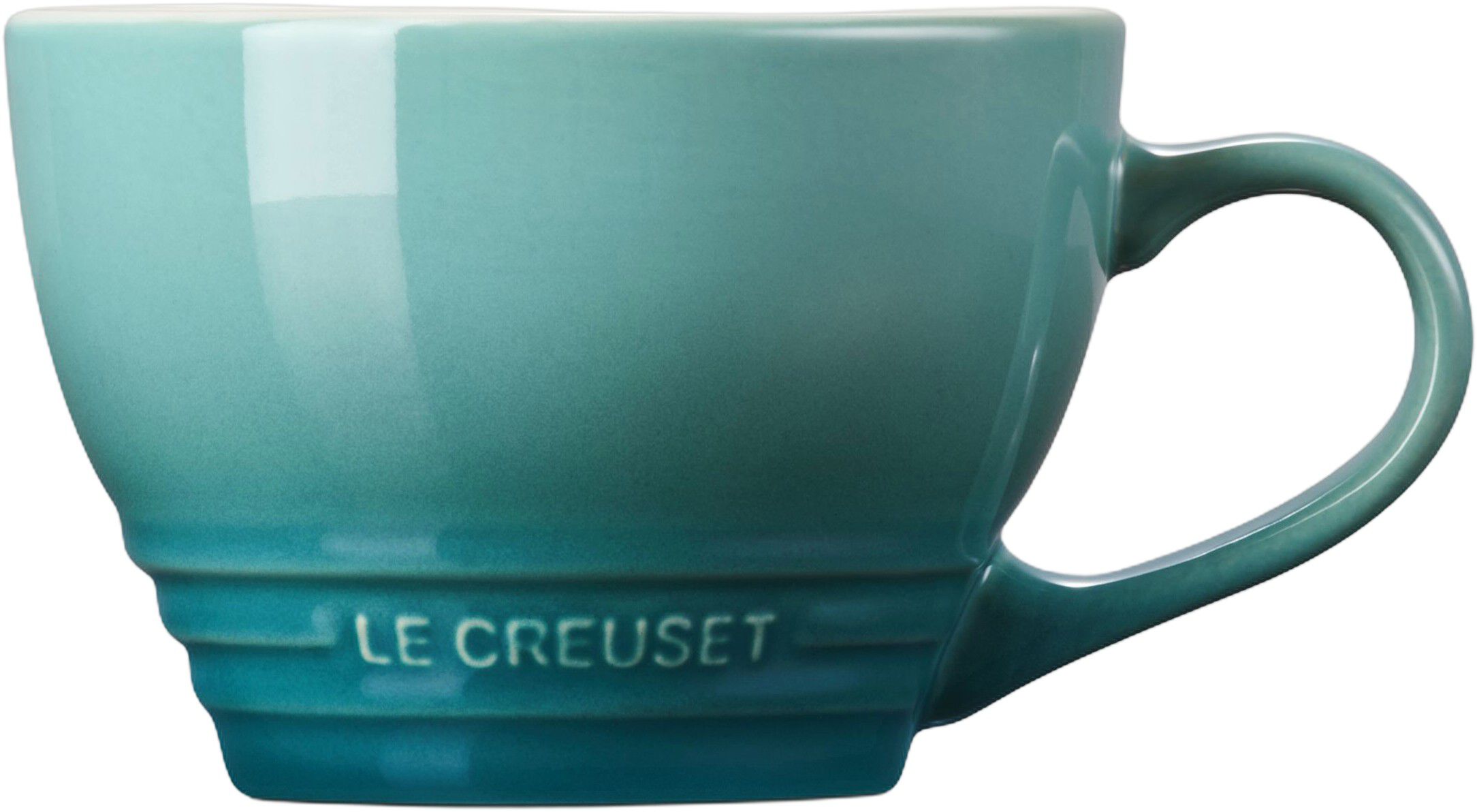 Le Creuset Signature stent&oslash;j jumbokop 400ml Bleu Riviera