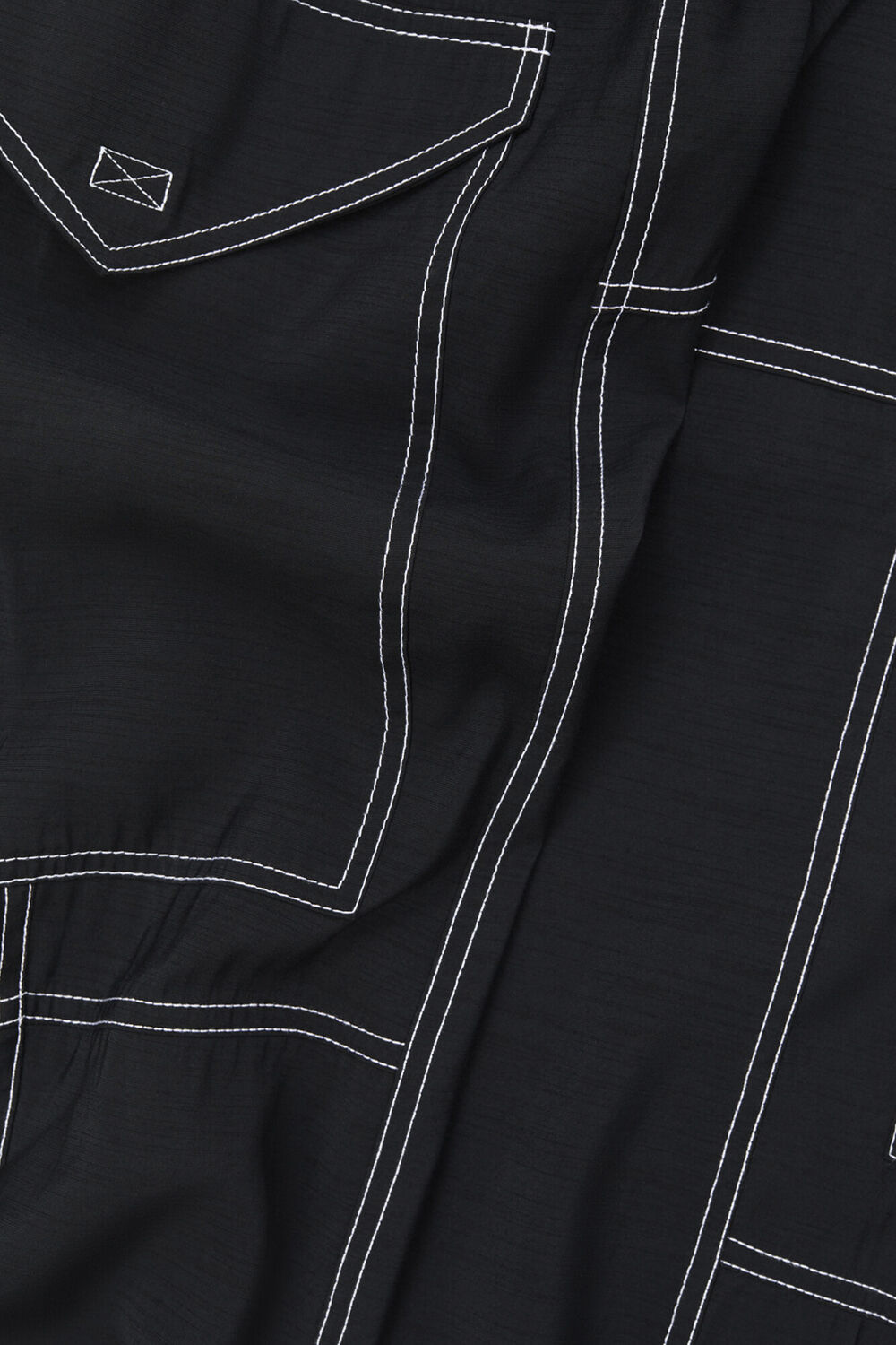 Light Slub High Waist Pocket Pants