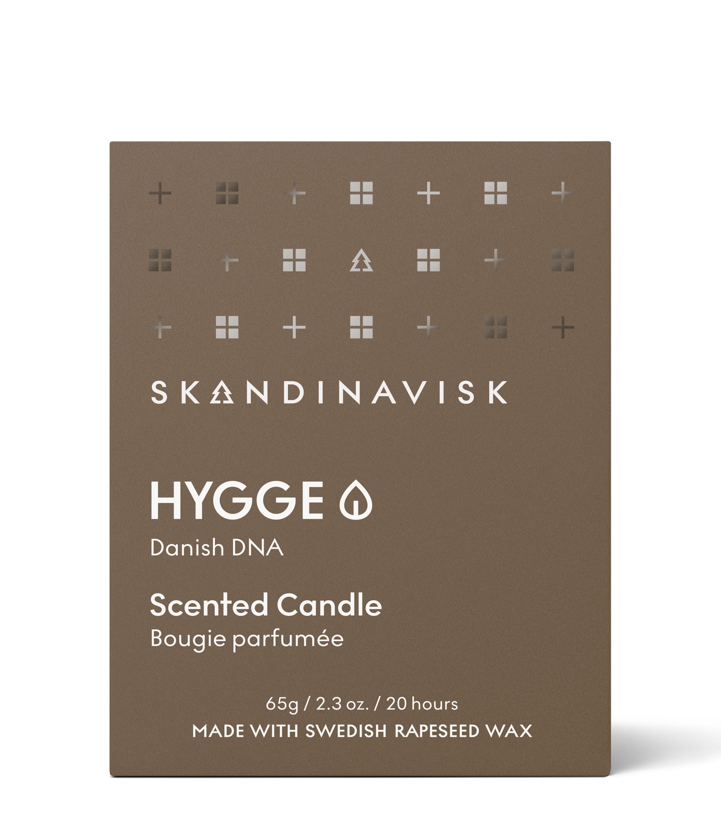 HYGGE Scented Candle w Lid 65g