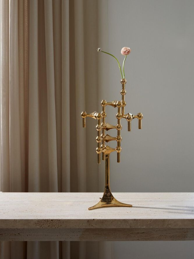 STOFF Nagel ljusstake 3 st. m?ssing